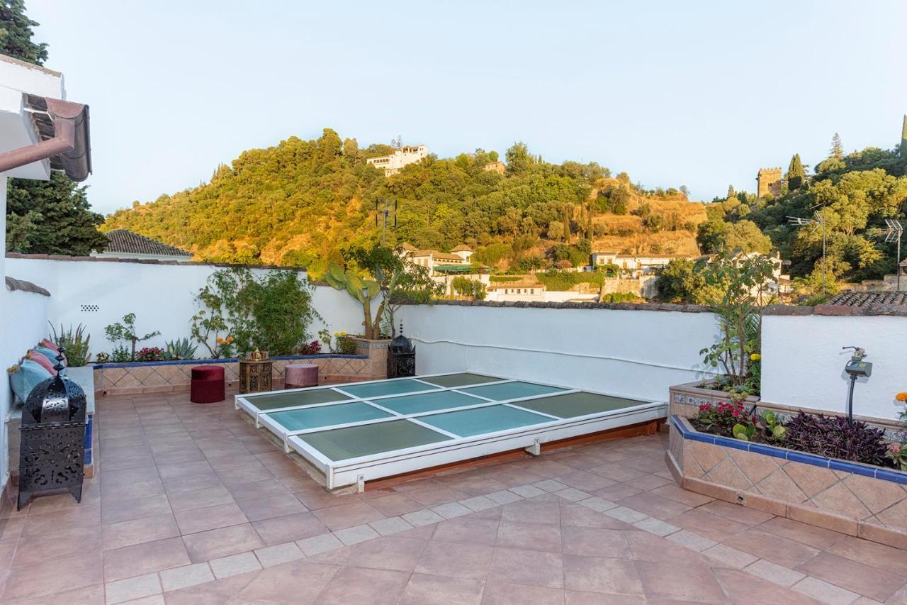 Вилла Morayma House Terrace With Views To Alhambra Гранада Экстерьер фото