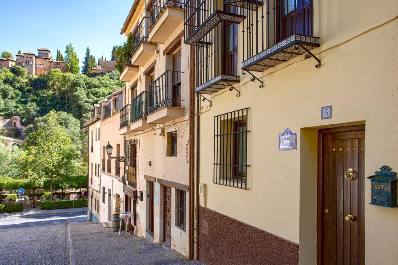 Вилла Morayma House Terrace With Views To Alhambra Гранада Экстерьер фото